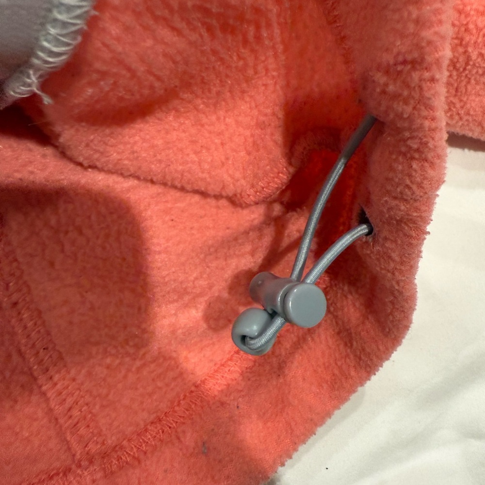 Women’s Columbia Zip Front Fleece Jacket Small Coral - Picture 5 of 8